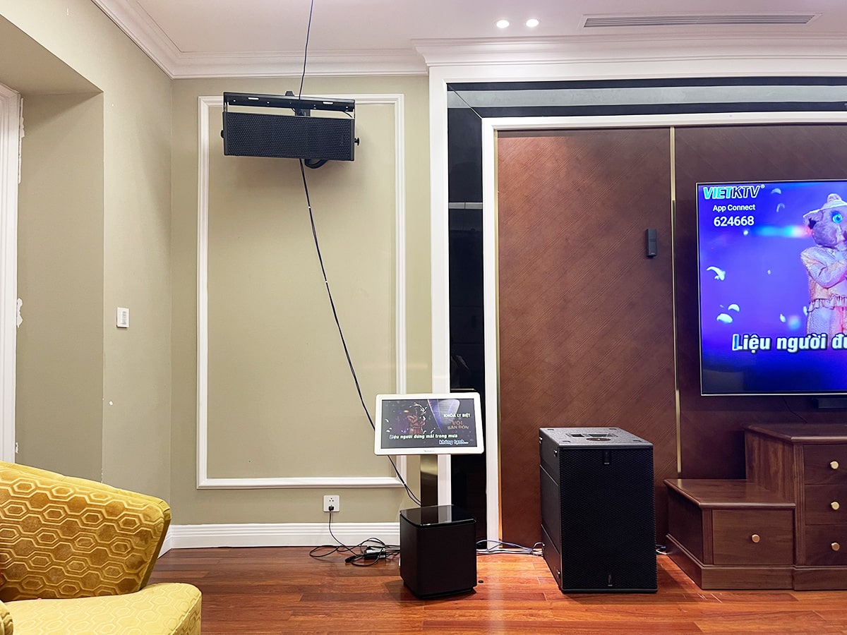 Lắp đặt dàn âm thanh dBTechnologies cho khách hàng tại Cầu Giấy – Hà Nội