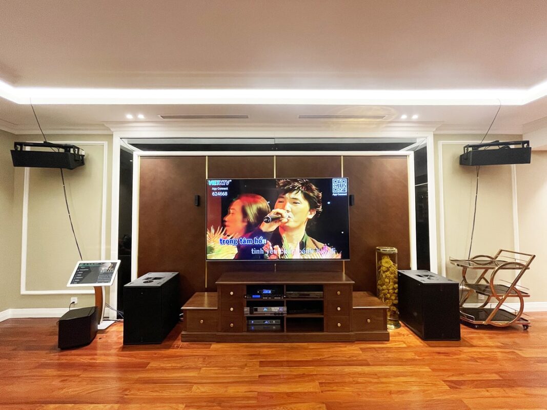 Lắp đặt dàn âm thanh dBTechnologies cho khách hàng tại Cầu Giấy – Hà Nội