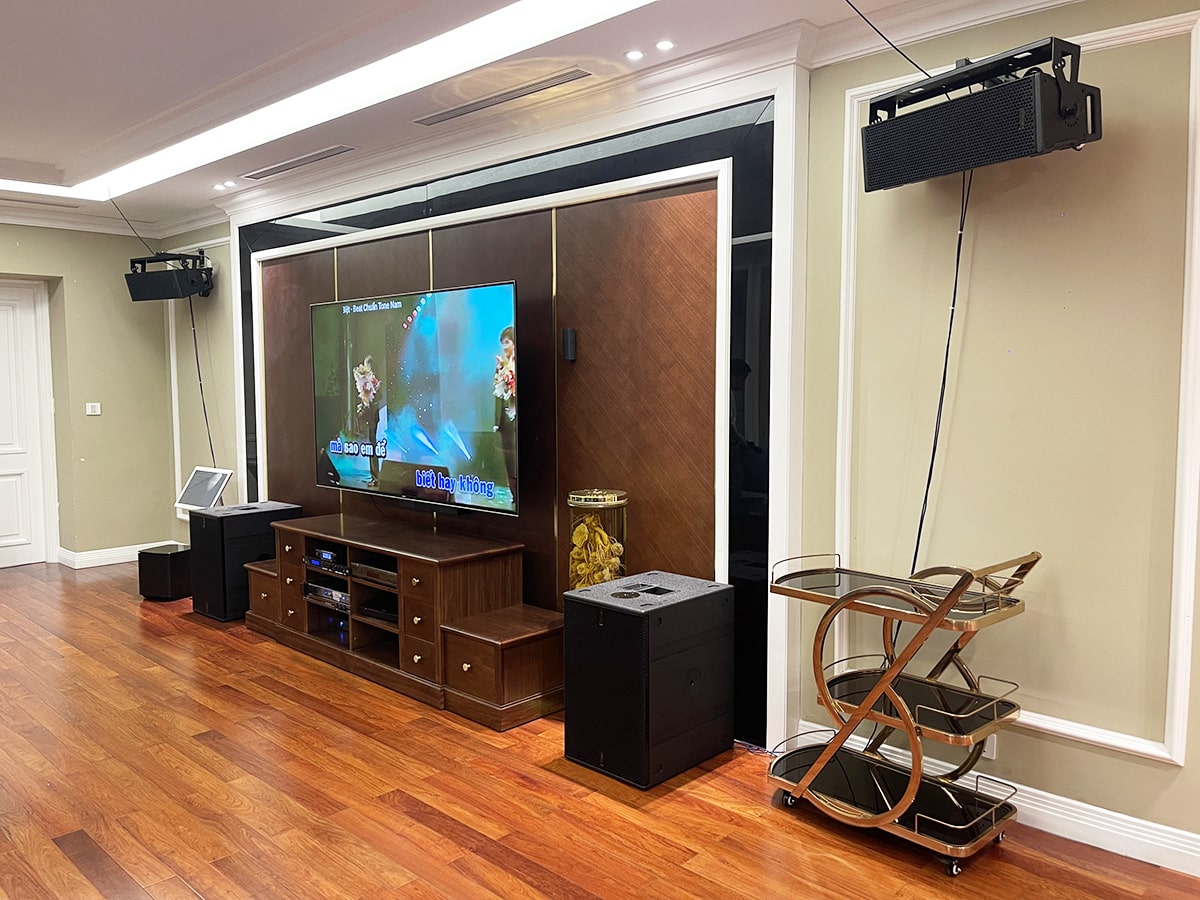 Lắp đặt dàn âm thanh dBTechnologies cho khách hàng tại Cầu Giấy – Hà Nội
