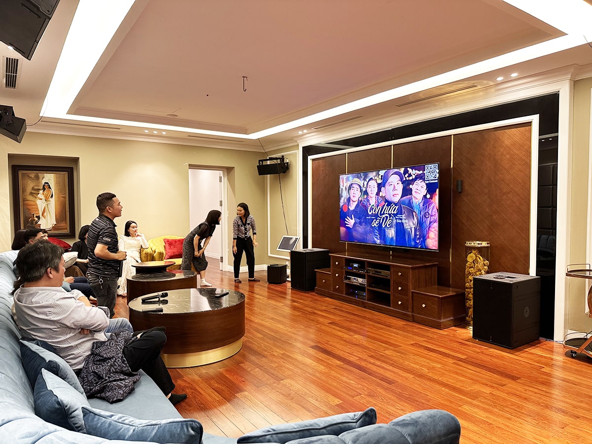 Lắp đặt dàn âm thanh dBTechnologies cho khách hàng tại Cầu Giấy – Hà Nội