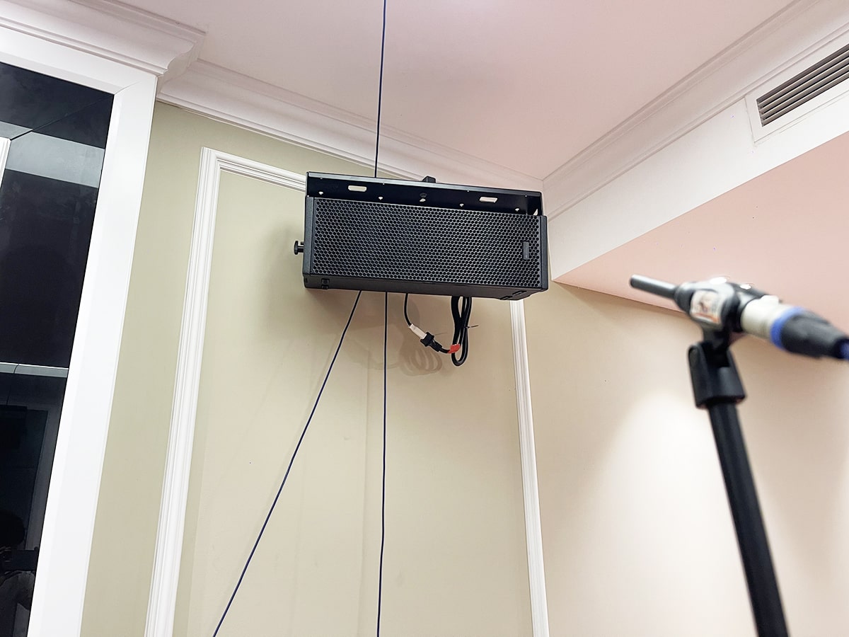 Lắp đặt dàn âm thanh dBTechnologies cho khách hàng tại Cầu Giấy – Hà Nội