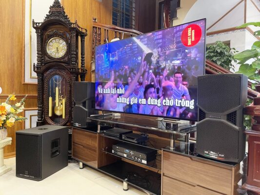 Lắp đặt dàn âm thanh dBTechnologies cho khách hàng tại Đông Anh – Hà Nội